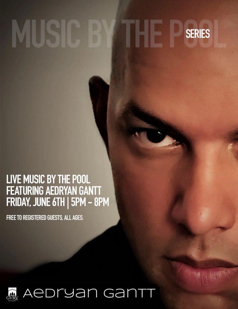 Music by the Pool with Aedryan Gantt