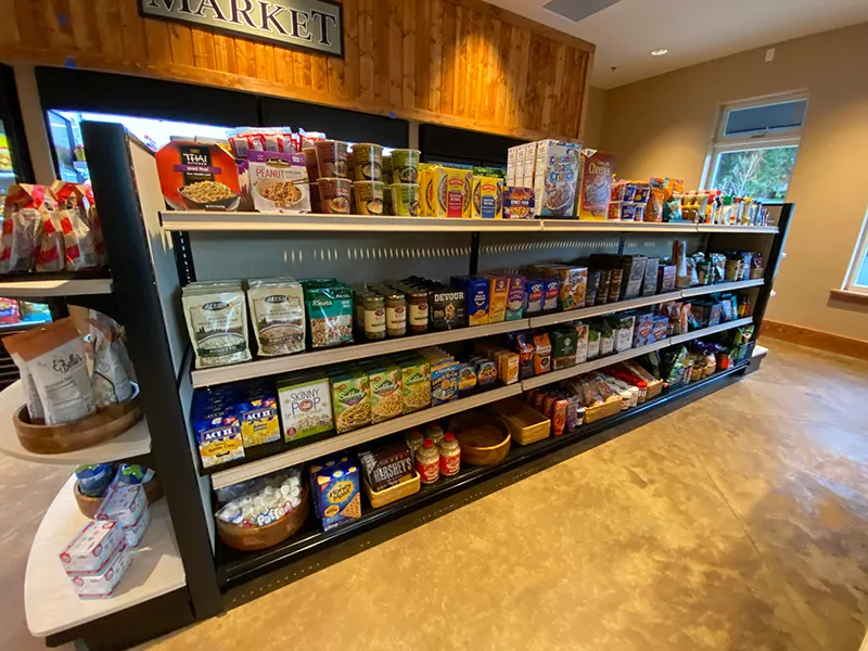 Grab-and-go essentials and RV supplies at The Market
